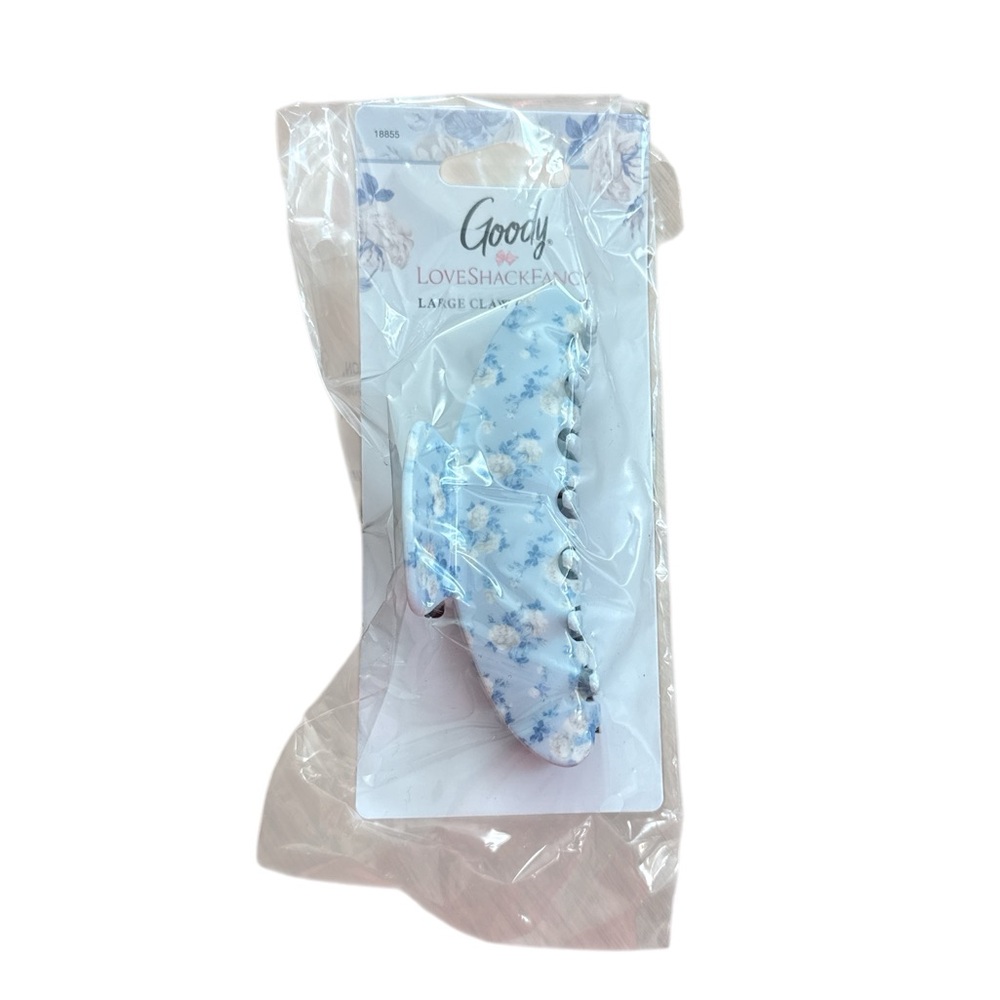 Goody x LoveShackFancy Large Claw Clip - Everblooming Rosettes NWT